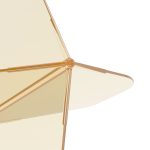 Darts toll és szár egyben Cuesoul ROST 77 átlátszó narancssárga, Small Wing toll és közepes szár