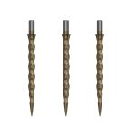 Darts fémhegy Cuesoul Touch Point II Snake Scales szürke, 33mm