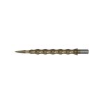 Darts fémhegy Cuesoul Touch Point II Snake Scales szürke, 33mm