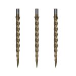 Darts fémhegy Cuesoul Touch Point II Snake Scales szürke, 37mm