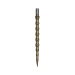 Darts fémhegy Cuesoul Touch Point II Snake Scales szürke, 37mm