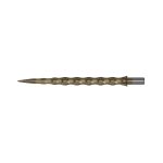 Darts fémhegy Cuesoul Touch Point II Snake Scales szürke, 37mm