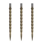 Darts fémhegy Cuesoul Touch Point II Snake Scales szürke, 41mm