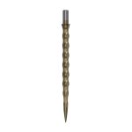 Darts fémhegy Cuesoul Touch Point II Snake Scales szürke, 41mm