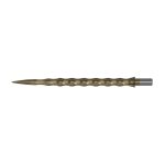 Darts fémhegy Cuesoul Touch Point II Snake Scales szürke, 41mm