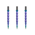 Darts fémhegy Cuesoul Touch Point II Snake Scales színes, 29mm