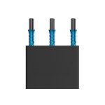 Darts fémhegy Cuesoul Touch Point II Slash Cut Rings színes, 29mm