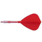 Darts toll és szár egyben Cuesoul ROST T19, piros, Kite toll, 5-es karbon szár