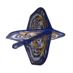 Darts toll és szár egyben Cuesoul ROST 77 tigris mintás, kék, Small Standard Wing toll és rövid szár
