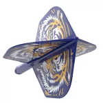 Darts toll és szár egyben Cuesoul ROST 77 tigris mintás,kék Small Standard Wing toll és közepes szár