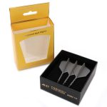 Darts toll és szár egyben Cuesoul ROST T19, szürke-fekete, Big Wing toll és hosszú szár