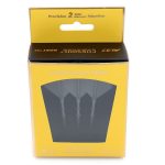 Darts toll és szár egyben Cuesoul ROST T19, szürke-fekete, Big Wing toll és közepes szár