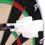 Darts toll és szár egyben Cuesoul ROST AK5 Solid Ice, Big Wing toll és rövid szár