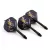 Darts toll és szár egyben Cuesoul ROST AK5 Jazz Metal fekete tündér Std Wing toll és közepes szár