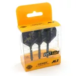 Darts toll és szár egyben Cuesoul ROST AK5 Jazz Metal fekete tündér Std Wing toll és közepes szár