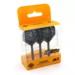 Darts toll és szár egyben Cuesoul ROST AK5 Jazz Metal ezüst, koponya, Std Wing toll és közepes szár