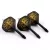 Darts toll és szár egyben Cuesoul ROST AK5 Jazz Metal arany koponya, Std Wing toll és közepes szár