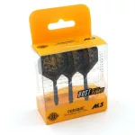 Darts toll és szár egyben Cuesoul ROST AK5 Jazz Metal arany koponya, Std Wing toll és közepes szár