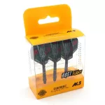 Darts toll és szár egyben Cuesoul ROST AK5 Jazz Metal rózsa, fekete, Std Wing toll és közepes szár