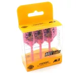 Darts toll és szár egyben Cuesoul ROST AK5 Jazz Metal pink tündér, Std Wing toll és közepes szár