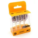 Darts toll és szár egyben Cuesoul ROST AK5 Jazz Metal fehér tündér, Std Wing toll és közepes szár