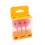 Darts toll és szár egyben Cuesoul ROST AK5 Petals rózsaszín, Standard Wing toll és közepes szár