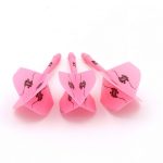 Darts toll és szár egyben Cuesoul ROST AK5 Petals rózsaszín, Standard Wing toll és közepes szár