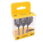 Darts toll és szár egyben Cuesoul ROST AK5 Skeleton fekete, Standard Wing toll és közepes szár