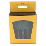 Darts toll és szár egyben Cuesoul ROST T19, zöld-átlátszó, Big Standard Wing toll és közepes szár