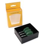 Darts toll és szár egyben Cuesoul ROST T19, zöld-átlátszó, Big Standard Wing toll és rövid szár