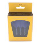 Darts toll és szár egyben Cuesoul ROST T19, kék-átlátszó, Big Standard Wing toll és rövid szár