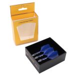 Darts toll és szár egyben Cuesoul ROST T19, kék-átlátszó, Big Standard Wing toll és közepes szár