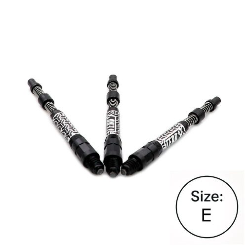 Darts rugós szár Cuesoul TERO AK7P, fekete, E, 50mm