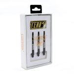 Darts rugós szár Cuesoul TERO AK7P, fekete, H, 64mm