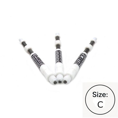 Darts rugós szár Cuesoul TERO AK7P, fehér, C, 44mm