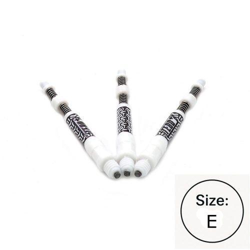 Darts rugós szár Cuesoul TERO AK7P, fehér, E, 50mm