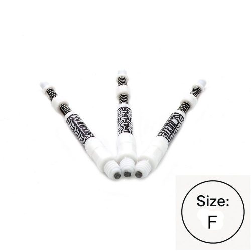 Darts rugós szár Cuesoul TERO AK7P, fehér, F, 53mm