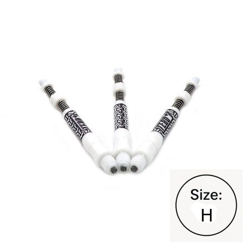 Darts rugós szár Cuesoul TERO AK7P, fehér, H, 64mm