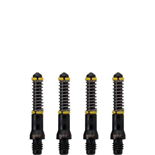 Darts rugós szár Cuesoul TERO AK7, fekete, A, 25mm