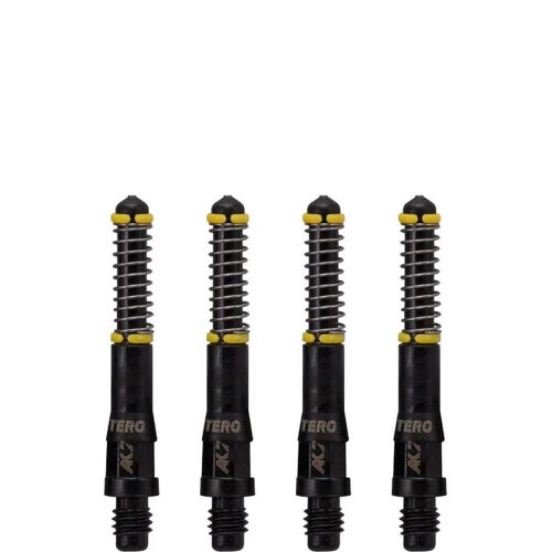 Darts rugós szár Cuesoul TERO AK7, fekete, B, 32mm