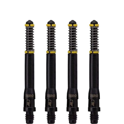 Darts rugós szár Cuesoul TERO AK7, fekete, F, 43,5mm