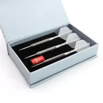 Darts szett steel Cuesoul Dazzling v1, 22g 90% wolfrám