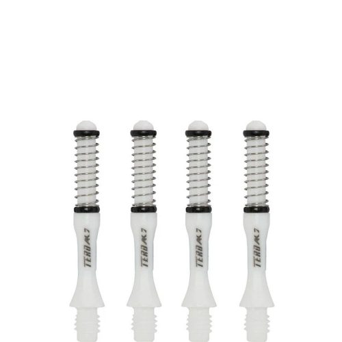 Darts rugós szár Cuesoul TERO AK7 Slim, fehér, B, 32mm