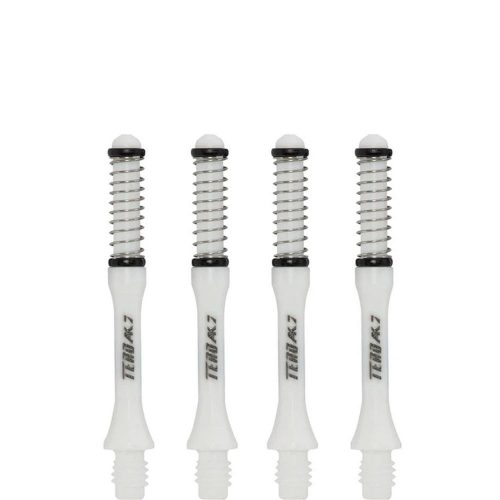 Darts rugós szár Cuesoul TERO AK7 Slim, fehér, D, 37mm