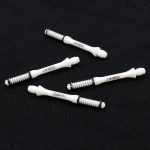 Darts rugós szár Cuesoul TERO AK7 Slim, fehér, E, 40mm