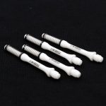 Darts rugós szár Cuesoul TERO AK7 Slim, fehér, F, 43,5mm