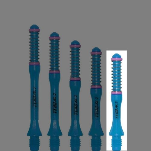 Darts rugós szár Cuesoul TERO AK7 Slim, kék, B, 32mm