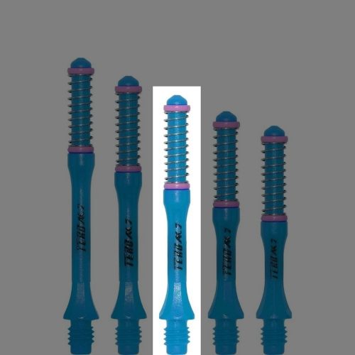 Darts rugós szár Cuesoul TERO AK7 Slim, kék, D, 37mm