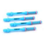 Darts rugós szár Cuesoul TERO AK7 Slim, kék, D, 37mm