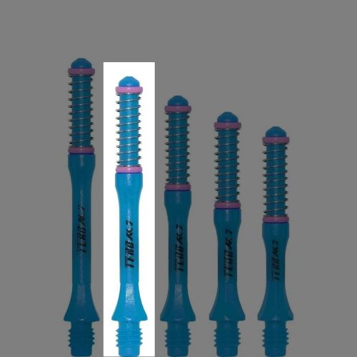 Darts rugós szár Cuesoul TERO AK7 Slim, kék, E, 40mm